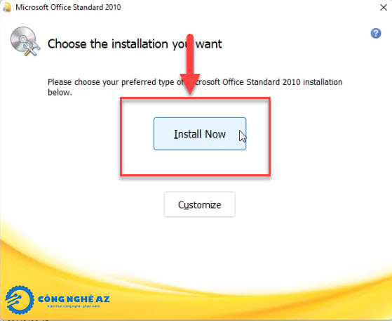 huong dan cai dat office 2010 congngheaz 2