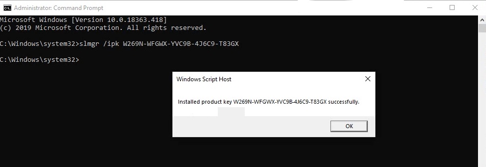 huong dan nhap key win 11 pro bang cmd congngheaz 1