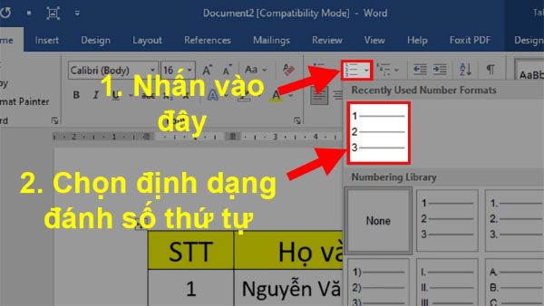 cach danh so thu tu trong word congngheaz 4
