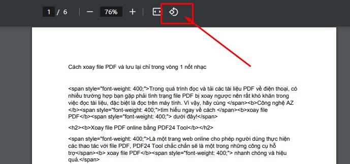 cach xoay file pdf nhanh chong congngheaz 1