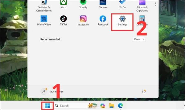 lam trong suot thanh taskbar win 10 11 congngheaz 1