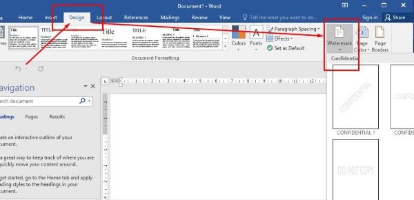 cach tao watermark trong word congngheaz 1