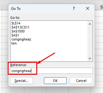 ctrl g trong excel congngheaz 5