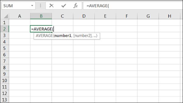 ham average trong excel congngheaz 1